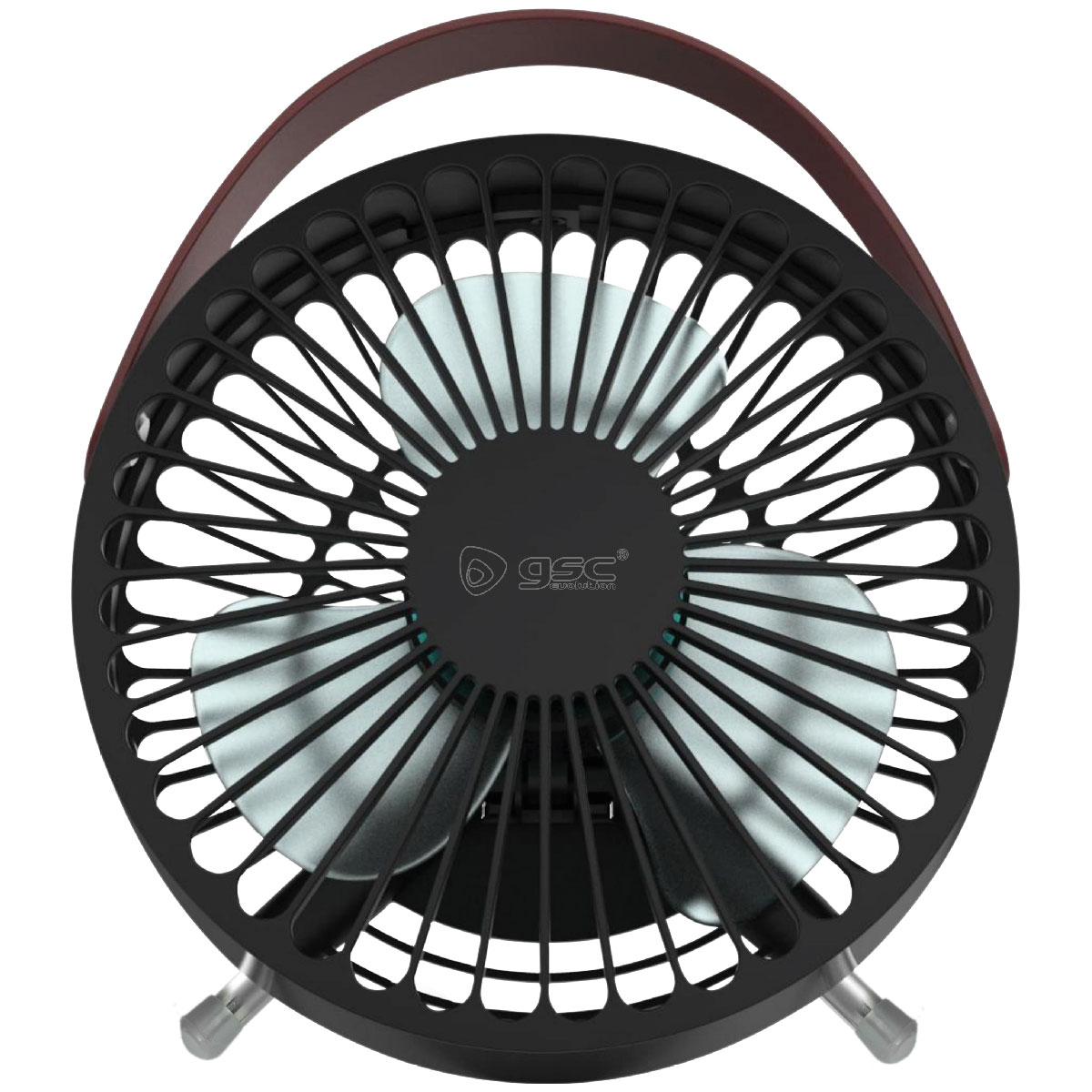 MINI VENTILADOR SOBREMESA USB TAPRI Ø14cm 5W NEGRO GSC EVOLUTION